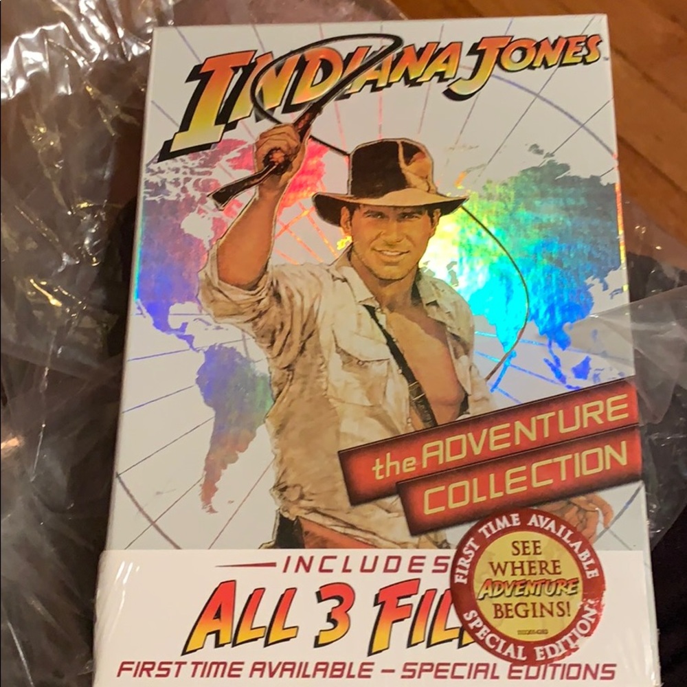 Indiana Jones DVDs